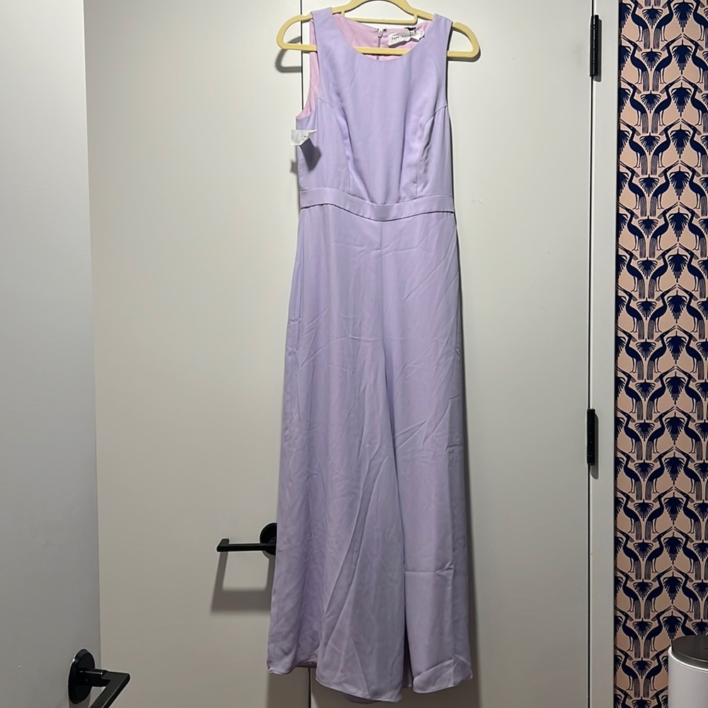NWT SZ 4 Fame and Partners Lavender Purple Jumpsuit
